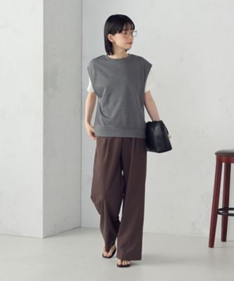 ラメ スウェット ベスト（1268CM04） | COMME CA ISM