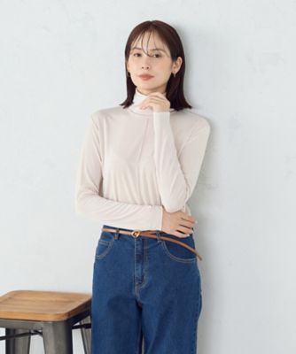 トップス hasami シャイニー ハイネックトップス（1268CM08） | COMME CA ISM