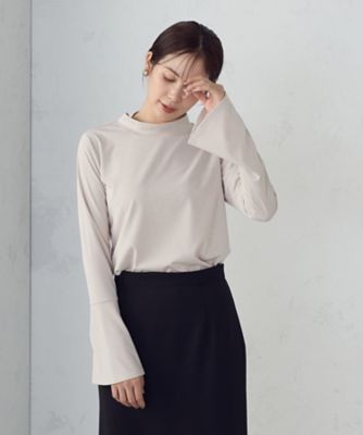 ＜COMME CA ISM (Women)＞フレアスリーブ　カットソー（１２６８ＣＭ２６）