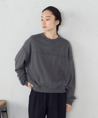 ＜COMME CA ISM (Women)＞チュールスウェット（１２６８ＣＭ２９）