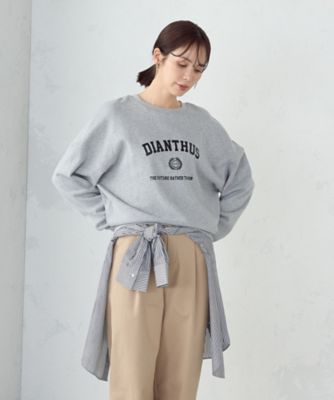 ドゥーズィエムクラス カレッジ ロゴ スウェット カレッジロゴスウェット（1268CM30） | COMME CA ISM