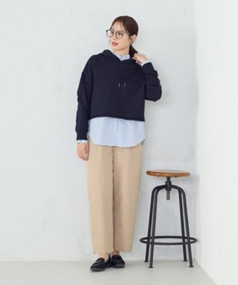 新品未開封　VACHEMENT コットンギャバ ショートパーカー cammie パーカー ベーシックショートパーカー レディース : ZOZOTOWN