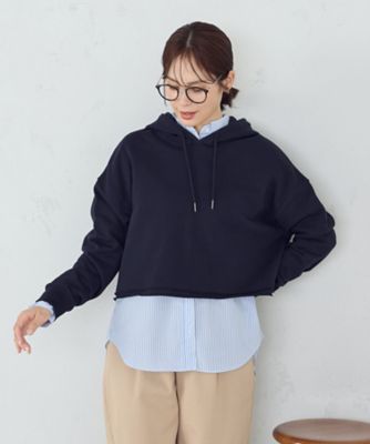 ショート丈 パーカー（1268CM31） | COMME CA ISM (Women