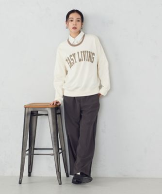 ロゴ裏毛トレーナー（1268CO01） | COMME CA ISM (Women