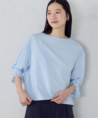 こむ 接触冷感】キャンディスリーブ カットソー（1268CO06 パンツ