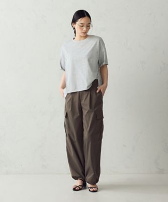 抗菌防臭・接触冷感】アシンメトリーTシャツ（1268CO16