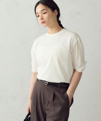完売品　イマテリアル　カットソー スリーブデザイン カットソー（1268CO20） | COMME CA ISM