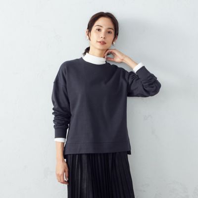 ＜COMME CA ISM (Women)＞裏毛スウェット（１２６８ＣＹ０２）