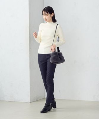 ベーシックリブ ハイネックニット（1274KI04） | COMME CA ISM