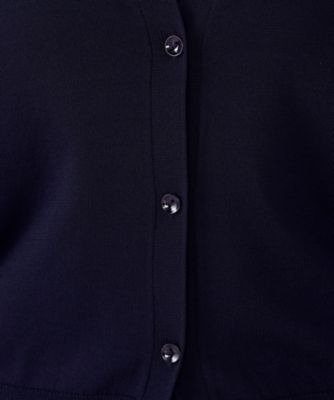 【ウォッシャブル】ＵＶカット　ベーシック　クルーネックカーディガン（１２７４ＫＫ０１）