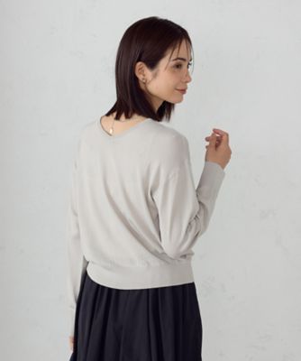 【ウォッシャブル】ＵＶカット　ベーシック　２ＷＡＹニット（１２７４ＫＫ０２）