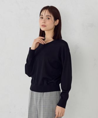 【ウォッシャブル】ＵＶカット　ベーシック　２ＷＡＹニット（１２７４ＫＫ０２）