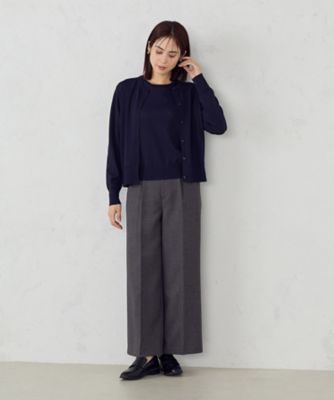 【ウォッシャブル】ＵＶカット　ベーシック　２ＷＡＹニット（１２７４ＫＫ０２）