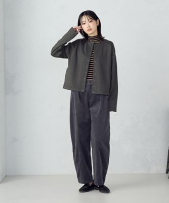 ウォッシャブル】ベーシック ボーダー ハイネックニット