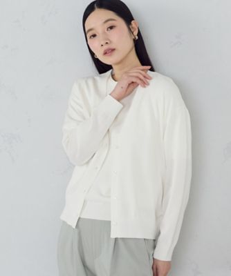 ＜COMME CA ISM (Women)＞【ウォッシャブル・ＵＶカット】ベーシック　カーディガン（１２７４ＫＯ０３）