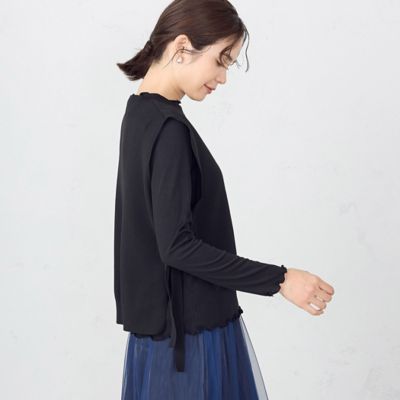 サイドリボンニットベスト（1276KG02） | COMME CA ISM