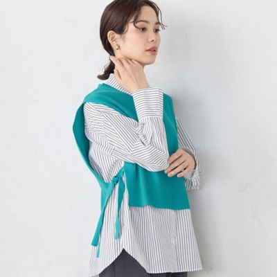 サイドリボンニットベスト（1276KG02） | COMME CA ISM