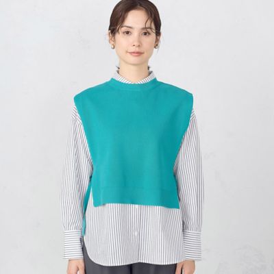 サイドリボンニットベスト（1276KG02） | COMME CA ISM (Women
