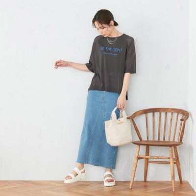 シアーニット　ロゴ　Ｔシャツ（１２７６ＫＧ１０）