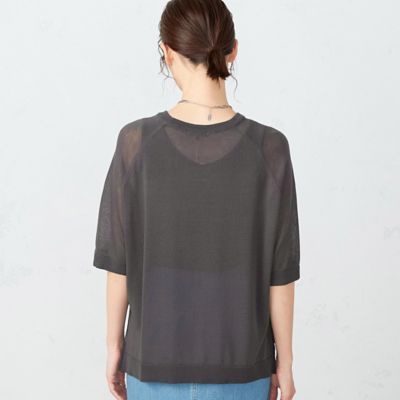 シアーニット　ロゴ　Ｔシャツ（１２７６ＫＧ１０）
