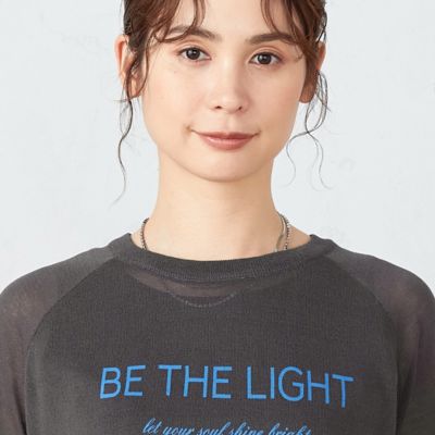 シアーニット　ロゴ　Ｔシャツ（１２７６ＫＧ１０）