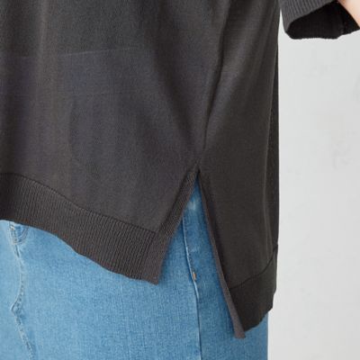 シアーニット　ロゴ　Ｔシャツ（１２７６ＫＧ１０）
