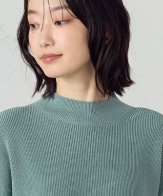 【マシンウォッシャブル】シャツレイヤード風　ドッキングニット（１２７６ＫＫ０４）