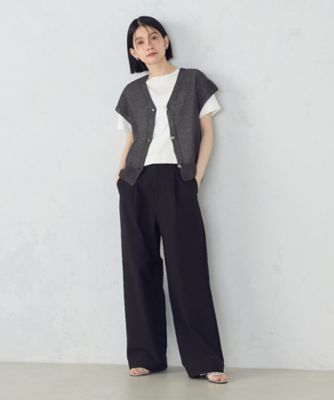 ホールガーメント 前開きベスト（1276KK11） | COMME CA