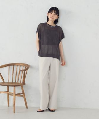 HYKE メッシュニットベスト　フリーサイズ HYKE メッシュニットベスト フリーサイズ HYKE ハイク 24SS