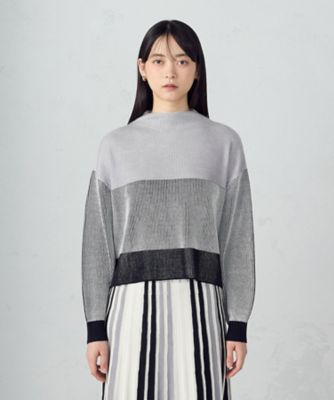 ストライプ柄ニット ／ セットアップ対応（1276KM12） | COMME