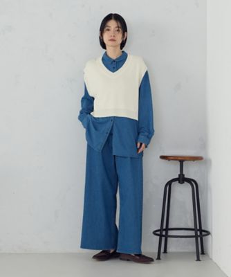 Vネックニットベスト（1276KO02） | COMME CA ISM (Women