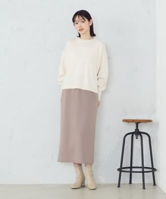 【　ウォッシャブル　】日本の色クルーネックニット（１２７７ＫＩ０１）