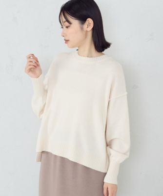 【　ウォッシャブル　】日本の色クルーネックニット（１２７７ＫＩ０１）