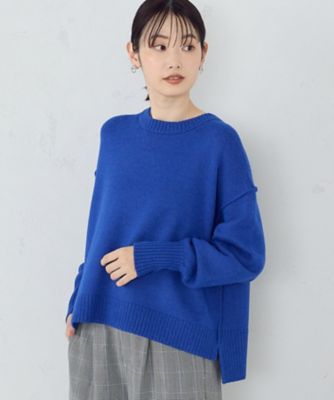【　ウォッシャブル　】日本の色クルーネックニット（１２７７ＫＩ０１）