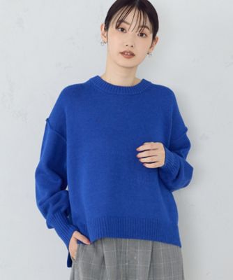 【　ウォッシャブル　】日本の色クルーネックニット（１２７７ＫＩ０１）