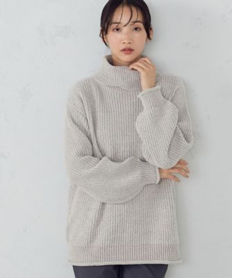 ラメモール オフタートルネックニット（1277KI12） | COMME CA