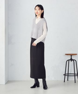 ウォッシャブル】シャギー ニットベスト（1277KM05） | COMME