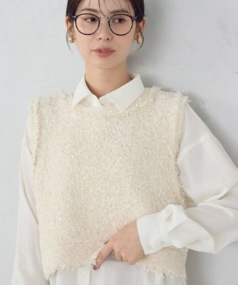 2WAY ツイード ベスト（1277KM07） | COMME CA ISM (Women