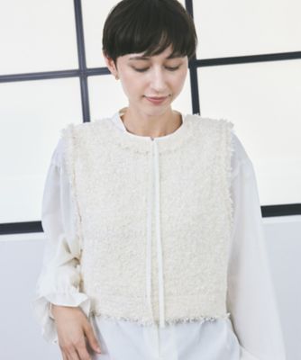 2WAY ツイード ベスト（1277KM07） | COMME CA ISM (Women