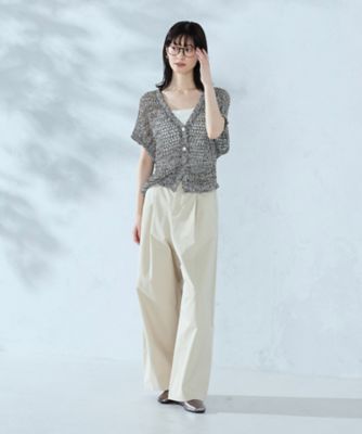 マルゴーヴィンテージ新品✨26SSメッシュサイドボタンベスト ご予約 margaux vintage / マルゴーヴィンテージ MG JK - 26082 - A