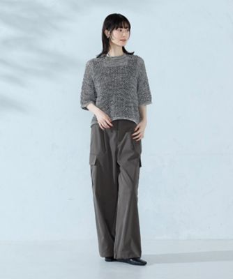 ミックスカラーメッシュニット Tシャツ（1277KO07） | COMME