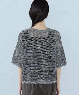 ミックスカラーメッシュニット Tシャツ（1277KO07） | COMME