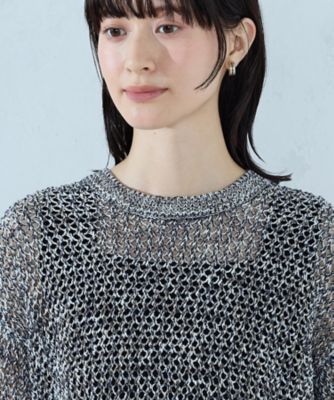 ミックスカラーメッシュニット Tシャツ（1277KO07） | COMME