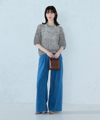 ミックスカラーメッシュニット Tシャツ（1277KO07） | COMME