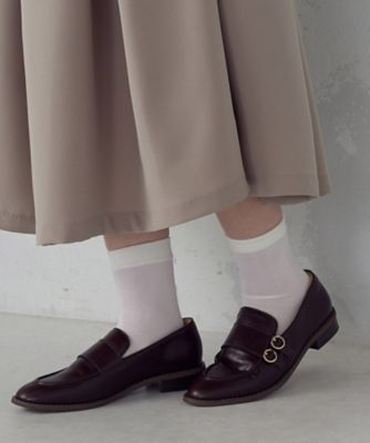 ＜COMME CA ISM (Women)＞シアー　クルーソックス（１２８４ＱＯ０５）