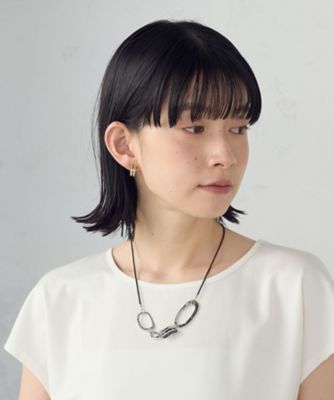 オーバルリングスライド ネックレス（1286AM08） | COMME CA