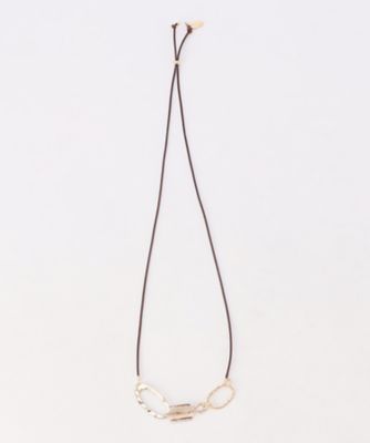 オーバルリングスライド ネックレス（1286AM08） | COMME CA