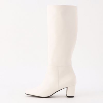 ＜COMME CA ISM (Women)＞アーモンドトゥ　ロングブーツ（１２８８ＺＥ０３）
