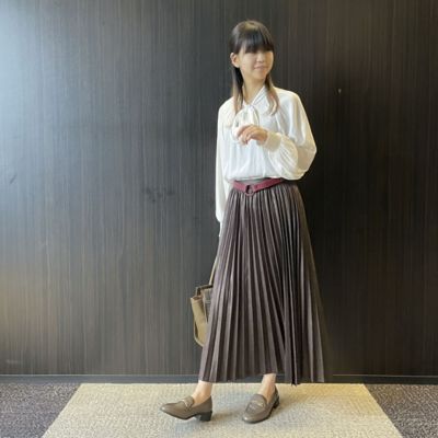 フェイクレザー　くるみバックルベルト（１２８９ＹＡ０１）