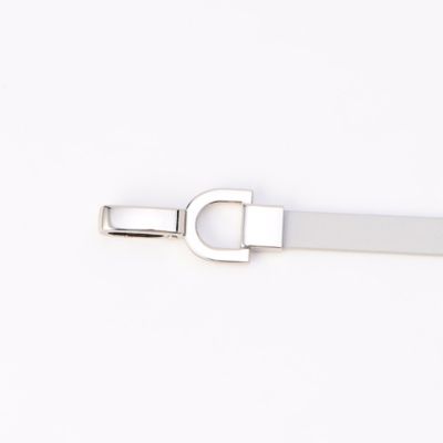 フェイクレザー　スライドフックベルト（１．０ｃｍ巾）（１２８９ＹＧ０２）